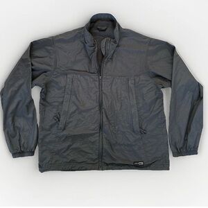 REI Men’s Lightweight Full Zip Jacket Size Large Gray Full Zip windbreaker